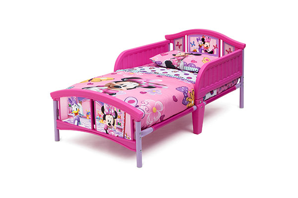 Delta Children Plastic Toddler Bed, Disney Minnie Mouse