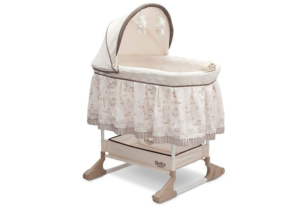 Delta Children Rocking Bassinet, Play Time Jungle