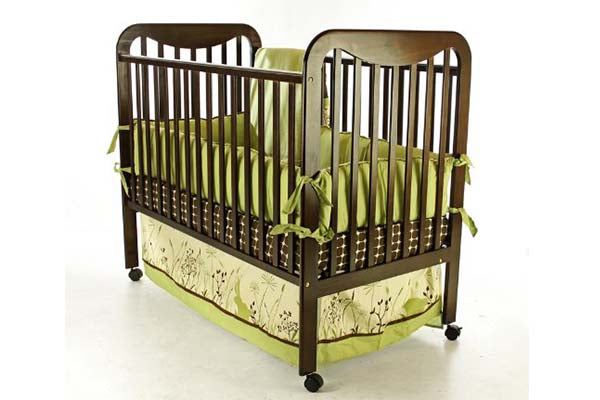 Dream On Me Bristol 2 in 1 Convertible Crib, Espresso