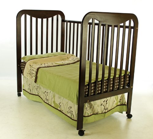 Dream On Me Bristol 2 in 1 Convertible Crib, Espresso