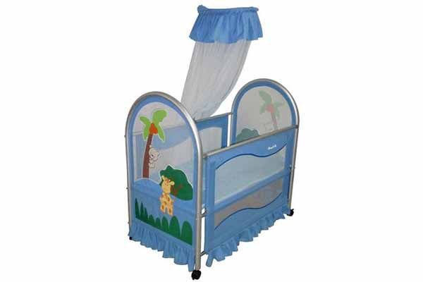 Dream On Me Cassidy Canopy Playard, Blue