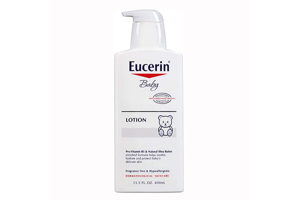 Eucerin Baby Body Lotion - Hypoallergenic & Fragrance Free, 13.5 Fl. Oz. (400ml)