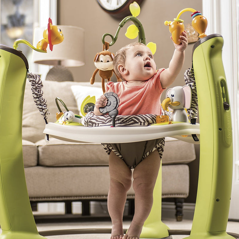 Evenflo ExerSaucer Jump & Learn Stationary Jumper - Jungle Quest