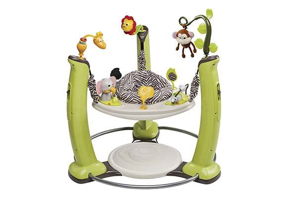 Evenflo ExerSaucer Jump & Learn Stationary Jumper - Jungle Quest