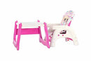 Evezo Merly High Chair/Desk Combo, Pink