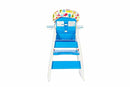 Evezo Merly High Chair/Desk Combo, Blue