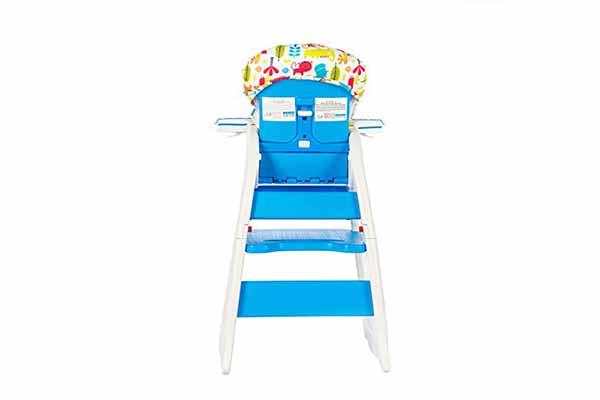 Evezo Merly High Chair/Desk Combo, Blue