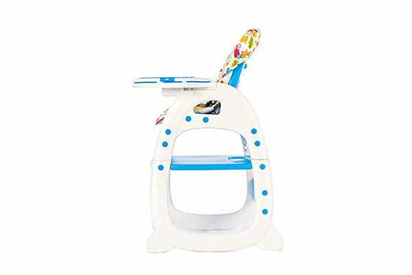 Evezo Merly High Chair/Desk Combo, Blue