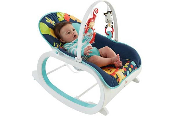 Fisher-Price Infant-To-Toddler Rocker, Midnight Rainforest