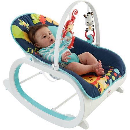 Fisher-Price Infant-To-Toddler Rocker, Midnight Rainforest