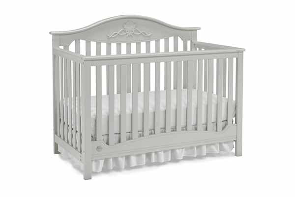 Fisher-Price Mia 4-in-1 Convertible Crib Misty Gray