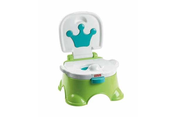 Fisher Price Royal Stepstool Potty - Lemon