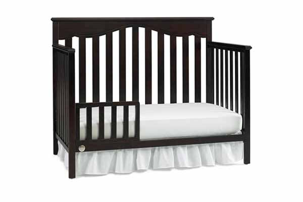 Fisher-Price Ayden 4-in-1 Convertible Crib, Espresso