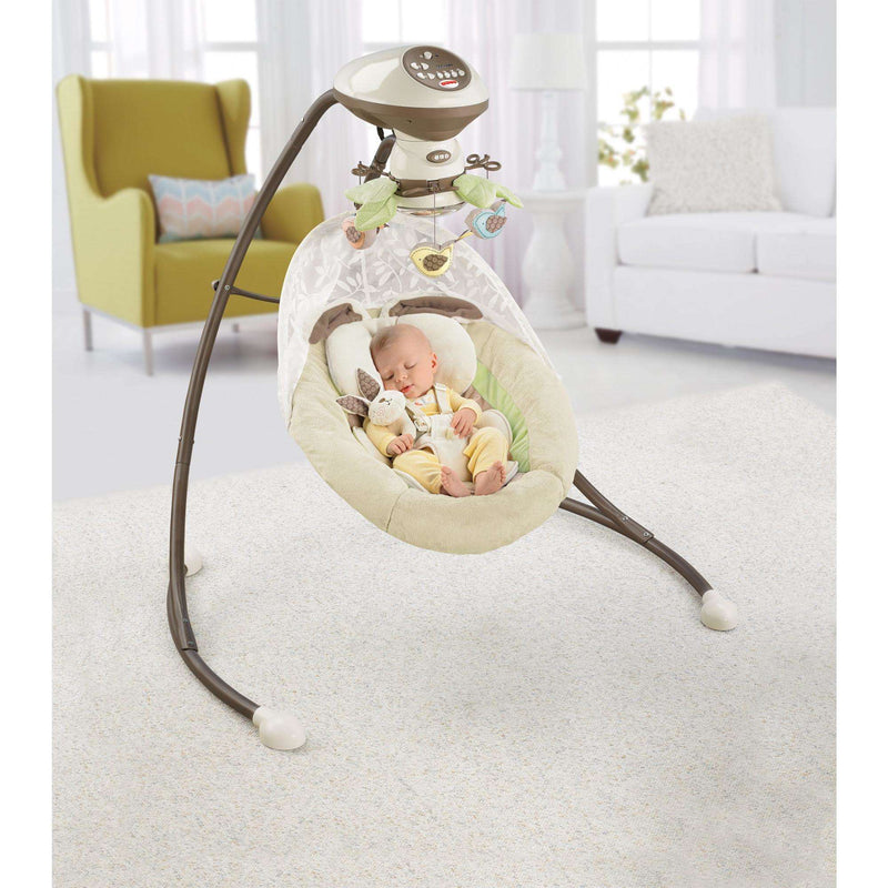 Fisher-price - My Little Snugabunny Cradle N' Swing