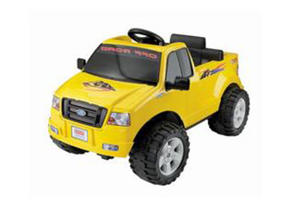 Power Wheels Lil' Ford F-150 6-Volt Battery-Powered Ride-On Yellow