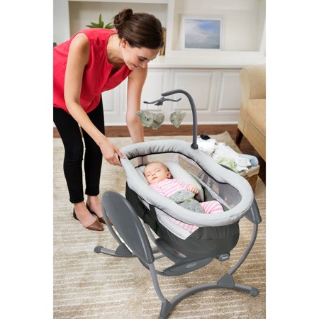 Graco Dream Glider Gliding Baby Swing and Sleeper, Percy