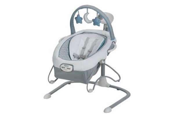 Graco Duet Sway LX Baby Swing with Portable Bouncer, Merrick