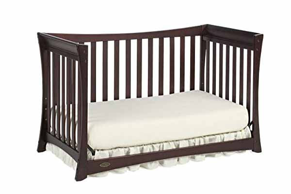 Graco Tatum Fixed-Side Convertible Crib, Espresso