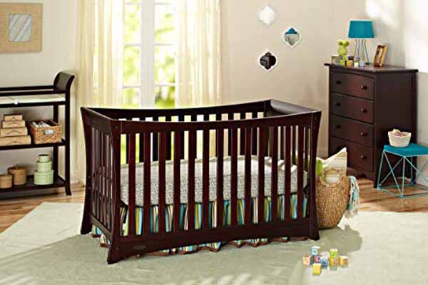 Graco Tatum Fixed-Side Convertible Crib, Espresso