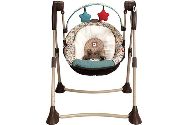 Graco Swing By Me Portable Baby Swing, Twister