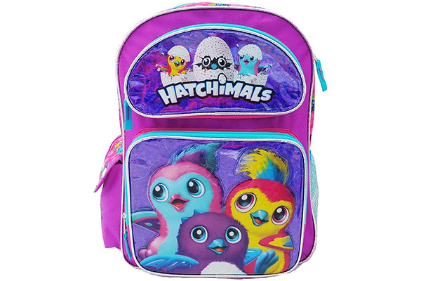 Hatchimals Pink Multi backpack - Large