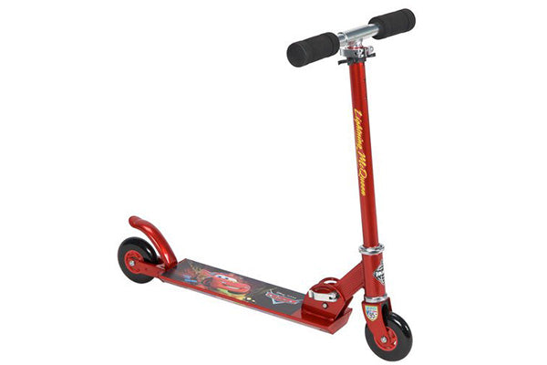 Huffy Disney Cars Boys' Inline Folding Scooter