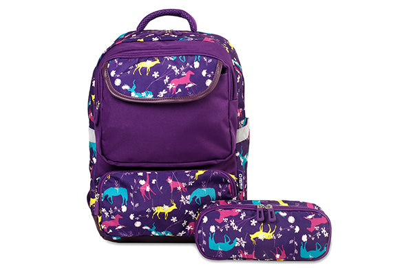 J World Kids Sprout Backpack with Pencil Case  JW-17KPC, Safari