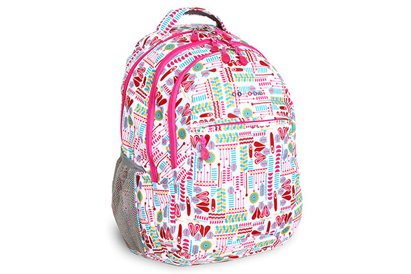 J World Cornelia Laptop Backpack JWS-49, Heart Factory