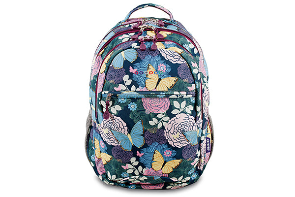 J World Cornelia Laptop Backpack JWS-49, Secret Garden