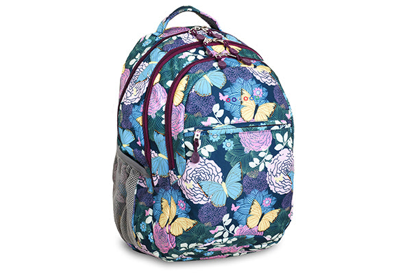 J World Cornelia Laptop Backpack JWS-49, Secret Garden