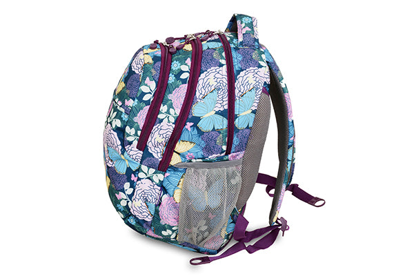 J World Cornelia Laptop Backpack JWS-49, Secret Garden