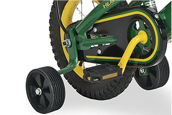 John Deere 12" Boys Bike, Kids Bike with Training Wheels, Green