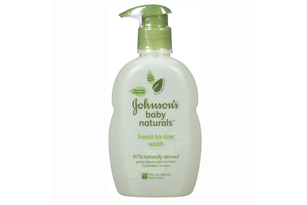 Johnson's Natural Head-to-Toe Baby Wash, 9oz (266ml)