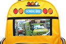 J World Character Kids Rolling Backpack KRB-003, School Bus
