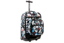 J World Duo Rolling Backpack with Detachable Lunch Bag KRB-18LB, Graffiti
