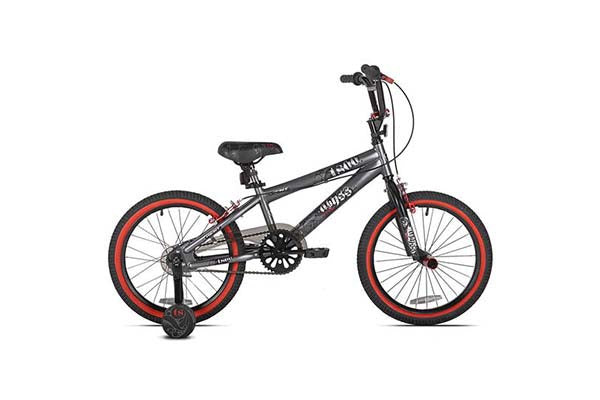 Kent 18" Abyss Boys' BMX Bike, Silver