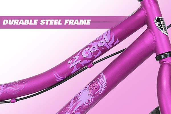 Kent 20" 2 Cool BMX Girl's Bike, Satin Purple