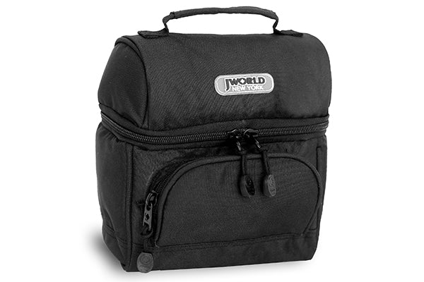 J World Corey Insulated Lunch Bag LB-03, Black