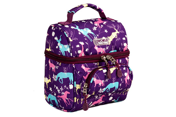 J World Corey Insulated Lunch Bag LB-03, Safari