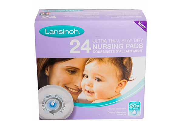 Lansinoh Ultra Thin Stay Dry Disposable Nursing Pads -24 Count