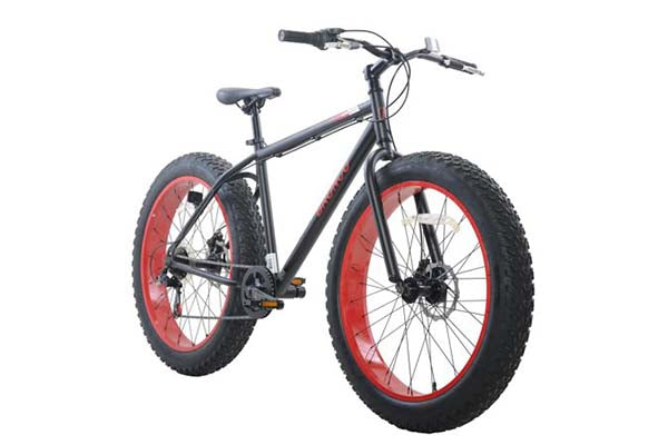 Limited Edition 26" Men's Fat Tire Bicycle in Black