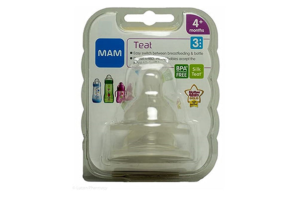 Mam Easy Switch Silk Teat - 4m+