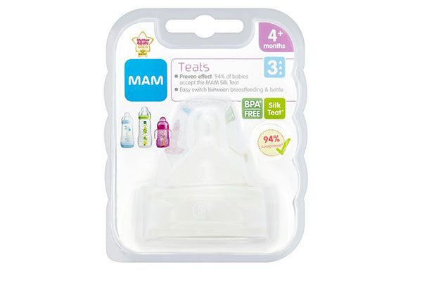 Mam Easy Switch Silk Teat - 4m+