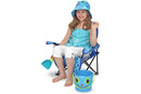 Melissa & Doug Sunny Patch Flex Octopus Folding Beach Chair for Kids