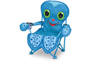 Melissa & Doug Sunny Patch Flex Octopus Folding Beach Chair for Kids