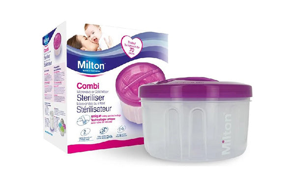 Milton Combi Microwave and Cold Water Steriliser - Purple