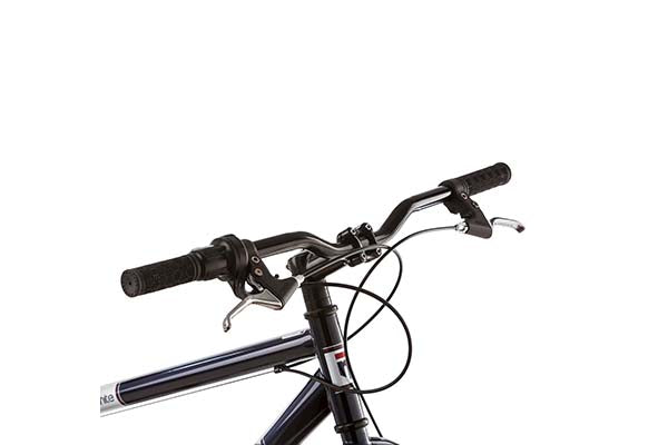 26" Mongoose Dolomite Men's 7-speed Fat Tire Mountain Bike, Navy Blue/Red