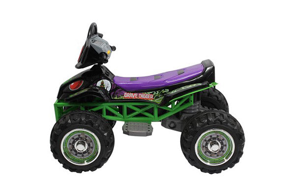 Monster Jam Grave Digger Quad 12-Volt Battery Powered Ride-On