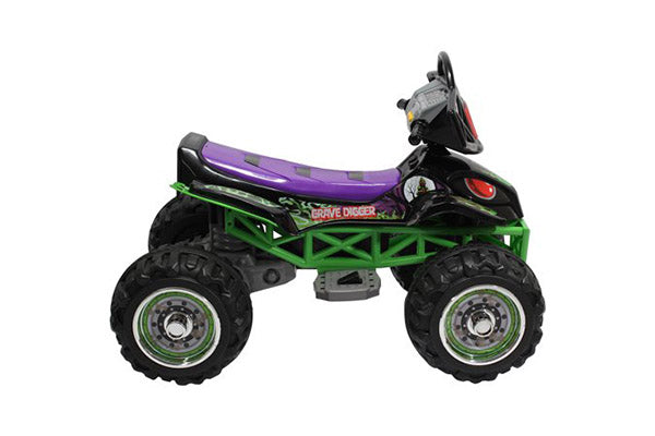 Monster Jam Grave Digger Quad 12-Volt Battery Powered Ride-On