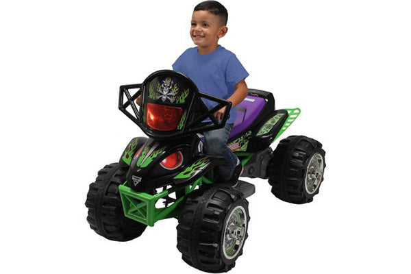 Monster Jam Grave Digger Quad 12-Volt Battery Powered Ride-On